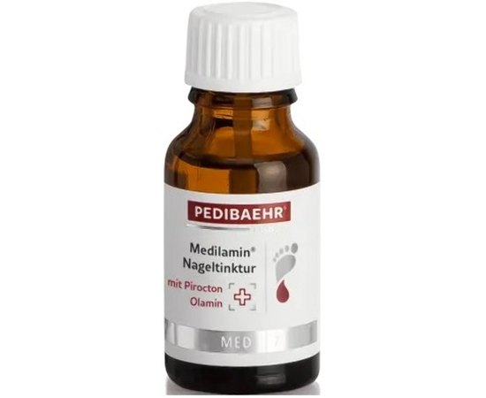 Протигрибкова настойка для нігтів з піроктоноламіном PediBaehr Medilamin, фото _ab__is.image_number.default
