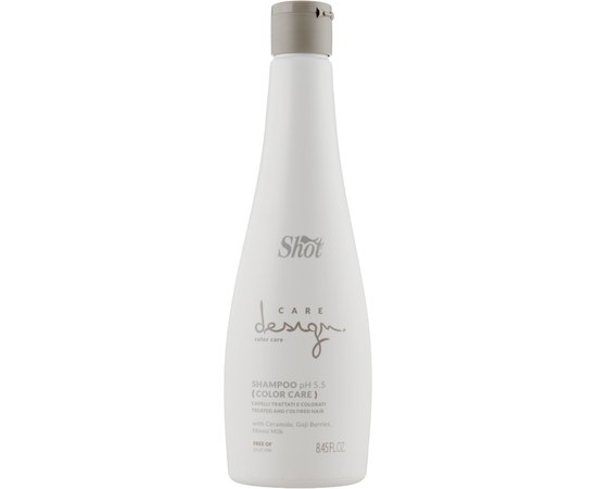 Шампунь для окрашенных волос Shot Care Design Color Care Treated And Colored Hair Shampoo