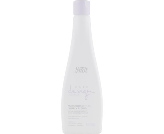 Маска для осветленных и мелированных волос Shot Care Design Simply Blond Blond And Maches Hair Mask