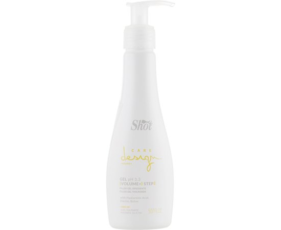 Гель-филлер для уплотнения структуры волос Shot Care Design Volume+ Step 2 Filler Gel Thickener