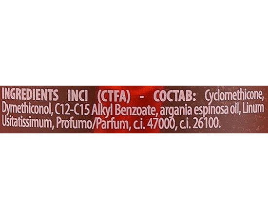 Масло для волос Shot SOS Design & Protection Excellent Beauty Elisir, 75 ml, изображение 2