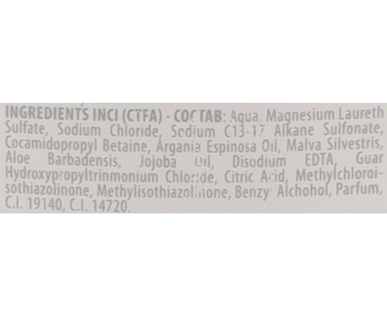 Шампунь с аргановым маслом Shot SOS Design & Protection Hydrating & Regenerating Shampoo, изображение 3