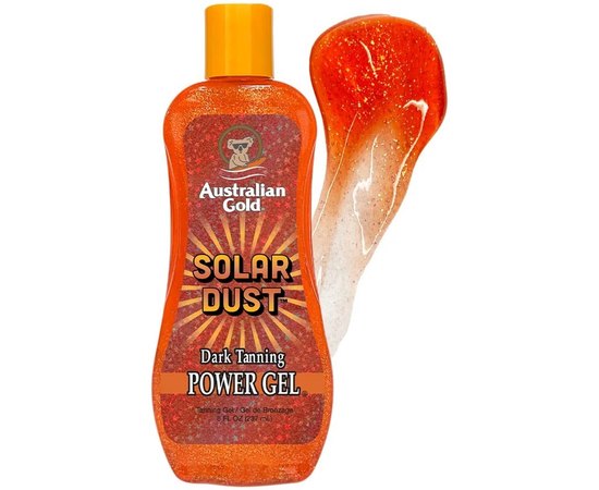 Гель для загара Australian Gold Solar Dust Sark Tanning Power Gel, 237 ml, изображение 2