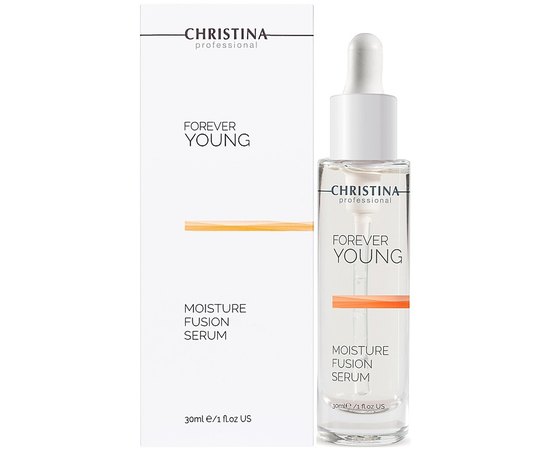 Сыворотка для интенсивного увлажнения кожи Christina Forever Young Moisture Fusion Serum, 30 ml, изображение 2 Сыворотка для интенсивного увлажнения кожи Christina Forever Young Moisture Fusion Serum, 30 ml, изображение 2