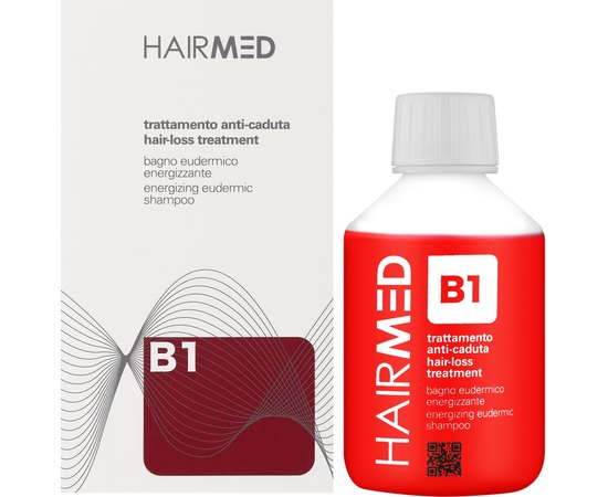 Еудермальний шампунь проти випадіння волосся Hairmed Hair-Loss Treatment Energizing Eudermic Shampoo B1, 200 ml, фото _ab__is.image_number.default