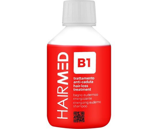 Еудермальний шампунь проти випадіння волосся Hairmed Hair-Loss Treatment Energizing Eudermic Shampoo B1, 200 ml, фото 