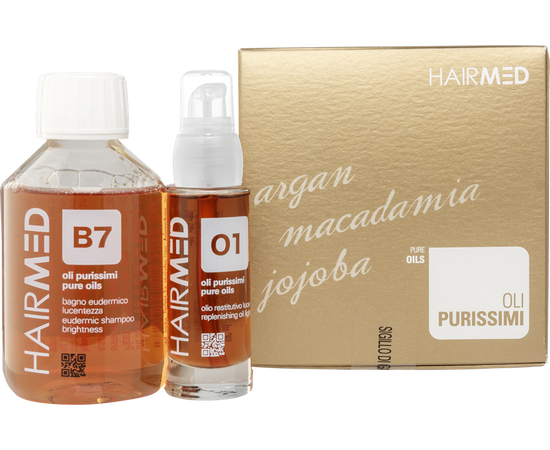 Набор волос для блеска Hairmed Oli Purissimi Kit