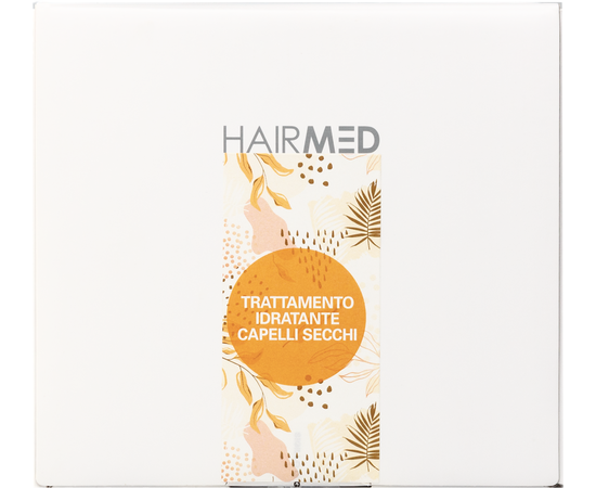 Набор Увлажнение волос Hairmed Trattamento Idratante Capelli Secchi Travel Size Kit, изображение 3