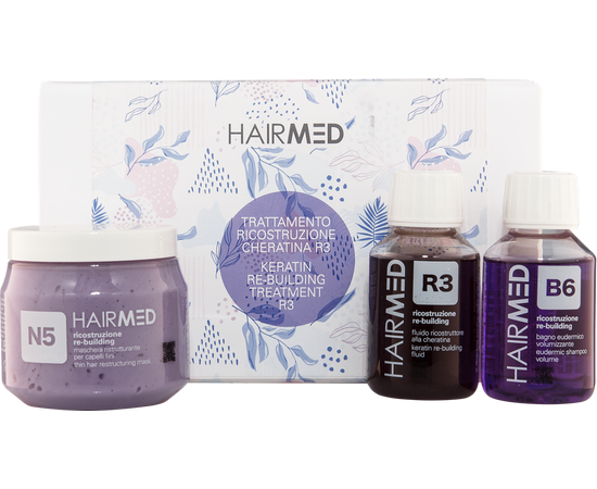 Набор Реконструкция и объем Hairmed Trattamento Ricostruzione Family Kit