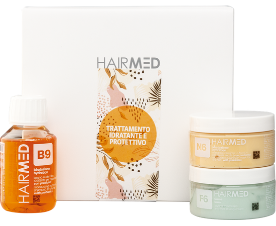 Набір Зволоження та захист Hairmed Try Me Idratante E Protettivo Kit, фото 