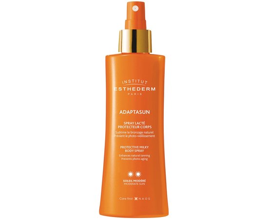 Спрей для тіла Institut Esthederm Adaptsun Protective Milky Body Spray Moderate Sun, 150 ml, фото 