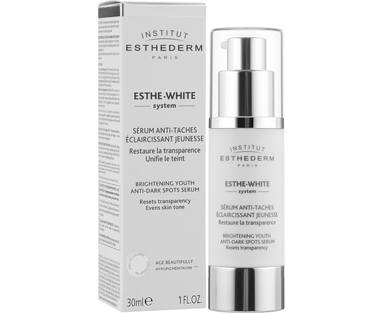 Освітлювальна омолоджувальна сироватка Institut Esthederm Esthe-White System Brightening Youth Anti-Dark Spots Serum, 30 ml, фото _ab__is.image_number.default