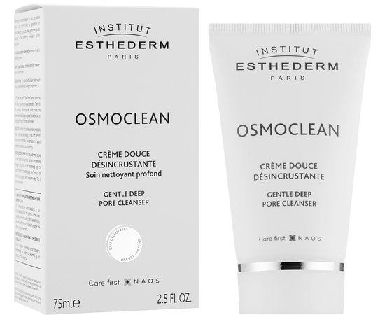 Мягкий крем для глубокой очистки пор Осмоклин Institut Esthederm Osmoclean Gentle Deep Pore Cleanser, 75 ml, изображение 2