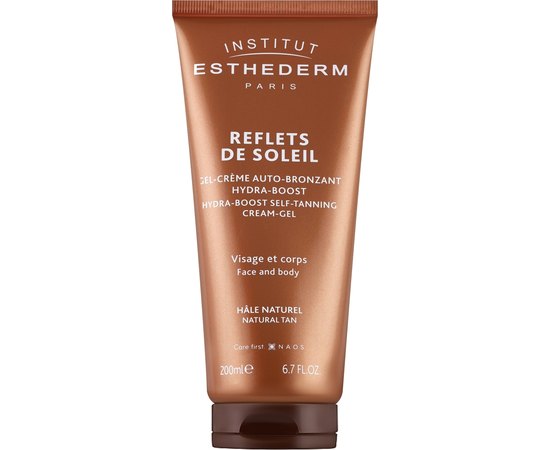 Крем-гель для автозасмаги Institut Esthederm Reflets De Soleil Face And Body Gel-Cream, 200 ml