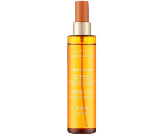 Спрей для тіла і волосся Institut Esthederm Sun Care Oil Body And Hair Care Strong Sun, 150 ml, фото 