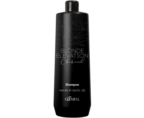 Чорний вугільний шампунь для освiтленного волосся Kaaral Blonde Elevation Charcoal Shampoo, фото _ab__is.image_number.default