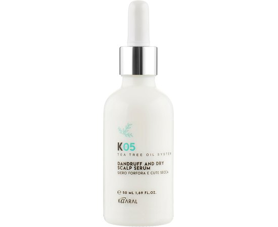 Краплі спрямованої дії проти сухої лупи Kaaral K05 Dandruff And Dry Sclap Serum, 50 ml, фото 