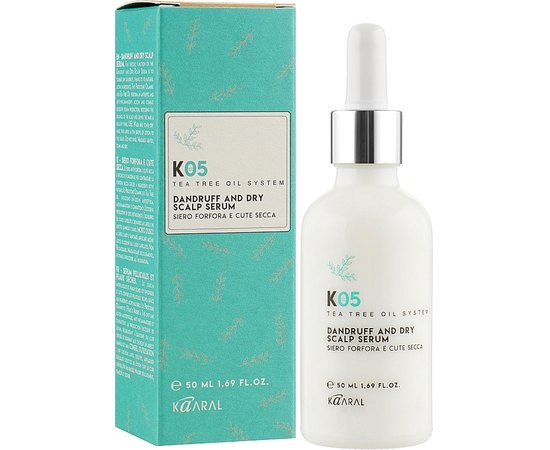 Краплі спрямованої дії проти сухої лупи Kaaral K05 Dandruff And Dry Sclap Serum, 50 ml, фото  Краплі спрямованої дії проти сухої лупи Kaaral K05 Dandruff And Dry Sclap Serum, 50 ml, фото