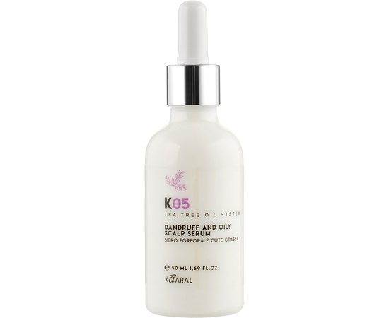 Капли направленного действия против жирной перхоти Kaaral K05 Dandruff And Oily Sclap Serum, 50 ml