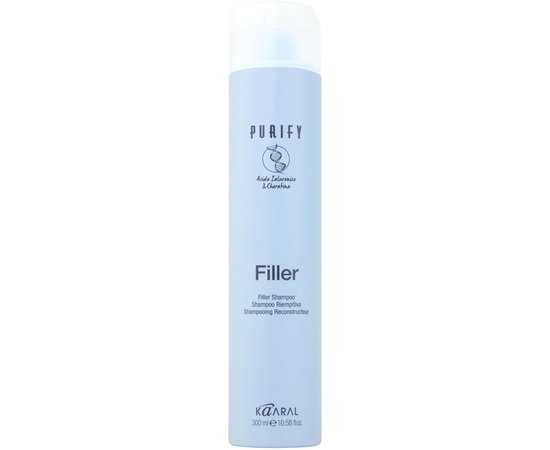 Шампунь с кератином и гиалуроновой кислотой Kaaral Purify Filler Shampoo