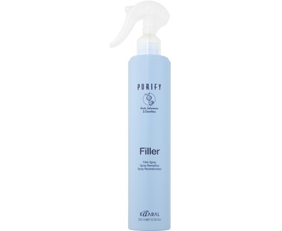 Спрей-филлер с кератином и гиалуроновой кислотой Kaaral Purify Filler Spray, 300 ml