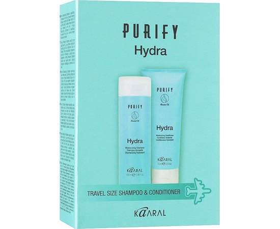 Дорожній набір Зволоження Kaaral Purify Hydra Travel Kit, 100/75 ml, фото _ab__is.image_number.default