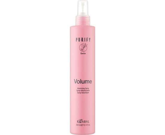 Спрей для прикорневого об'єму волосся Kaaral Purify Volume Volumizing Spray, 300 ml, фото 