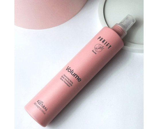 Спрей для прикорневого об'єму волосся Kaaral Purify Volume Volumizing Spray, 300 ml, фото _ab__is.image_number.default Спрей для прикорневого об'єму волосся Kaaral Purify Volume Volumizing Spray, 300 ml, фото _ab__is.image_number.default