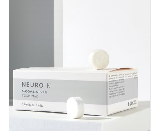 Маска-таблетка тканевая для косметических процедур Keenwell Neuro-K Tissue Mask, 25 шт, изображение 2