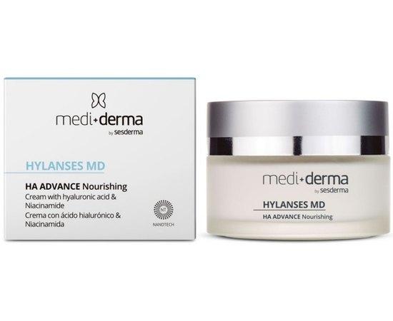 Живильний крем для обличчя Mediderma Hylanses MD HA Advance Nourishing Cream, 50 ml, фото _ab__is.image_number.default