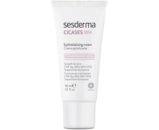 Эпителизующий крем для тела Sesderma Cicases Wh Epithelizing Cream, 30 ml