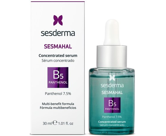 Многофункциональная концентрированная сыворотка Sesderma Sesmahal B5 Panthenol 7.5% Concentrated Serum, 30 ml, изображение 2