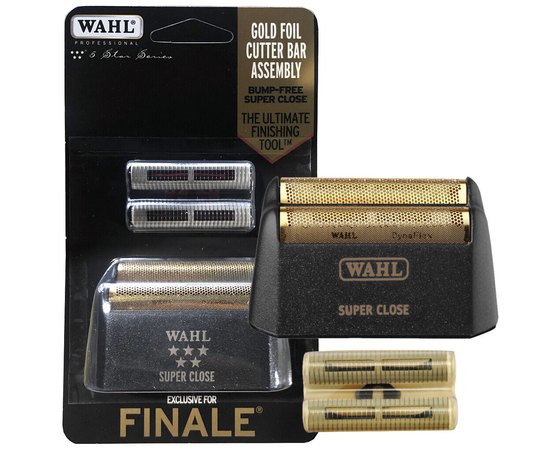 Сеточка и ножи к шейверу Wahl Finale 07043, изображение 2