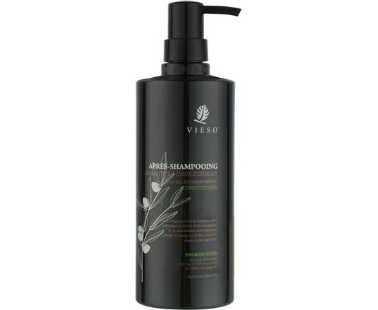 Восстановительный кондиционер с аргановым маслом Vieso Argan Oil Extreme Repair Conditioner, изображение 2