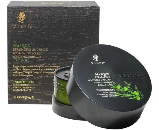 Восстановительная маска для волос с аргановым маслом Vieso Argan Oil Repair Hair Mask, изображение 3