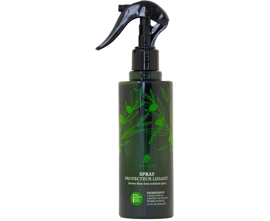 Термозахисний спрей Vieso Aurora Shiny Heat Resistant Spray, 250 ml, фото 