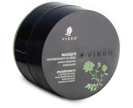 Питательная маска для волос с медом Vieso Honey Nourishing Hair Mask, изображение 2