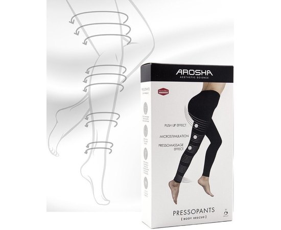 Леггинсы черные Arosha Pressopants .500, изображение 2