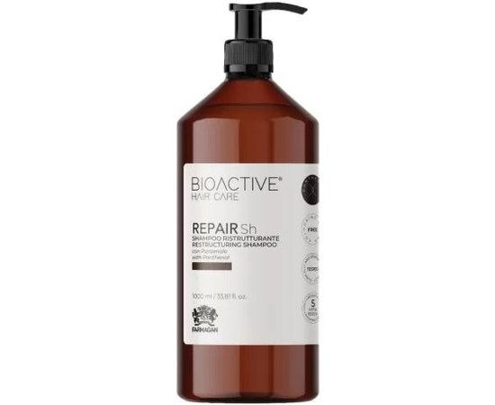 Восстанавливающий шампунь для ломких и ослабленных волос  Farmagan Bioactive HC Repair Sh, изображение 2 Восстанавливающий шампунь для ломких и ослабленных волос  Farmagan Bioactive HC Repair Sh, изображение 2