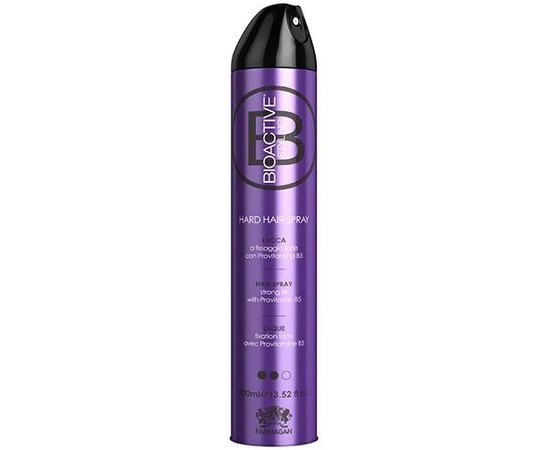 Лак для волос сильной фиксации Farmagan Bioactive Styling Hard Hair Spray, 400 ml