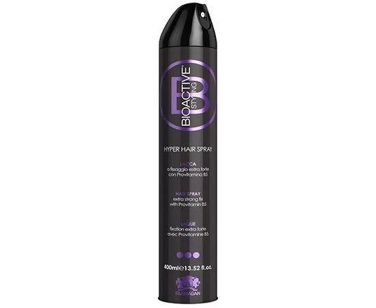 Лак для волос экстрасильной фиксации Farmagan Bioactive Styling Hyper Hair Spray, 400 ml