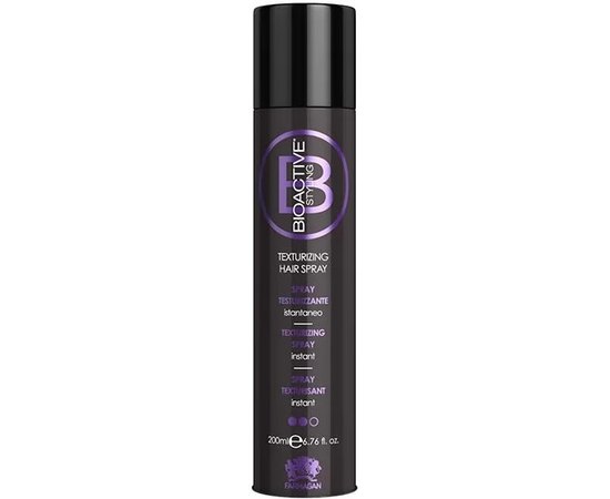 Текстующий сухой спрей средней фиксации Farmagan Bioactive Styling Texturizing Spray, 200 ml