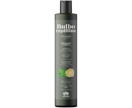 Енергетичний шампунь проти випадіння волосся Farmagan Bulbo Capillina Vitalize Shampoo, фото 