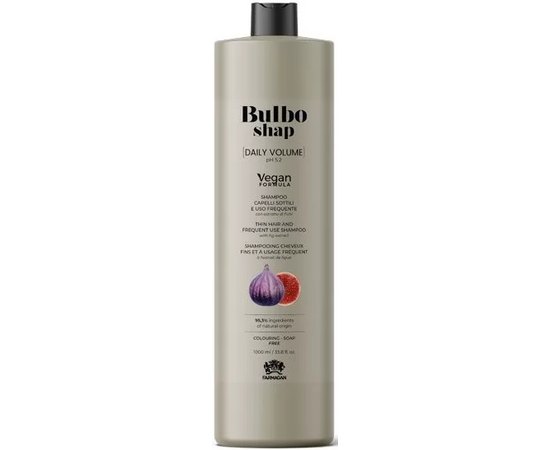 Шампунь для тонкого волосся та частого використання Farmagan Bulbo Shap Daily Volume Shampoo, фото 