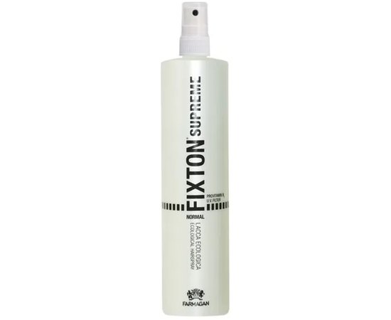 Лак для волос без газа нормальной фиксации Farmagan Fixton Supreme Normal Ecological HairSpray, 250 ml