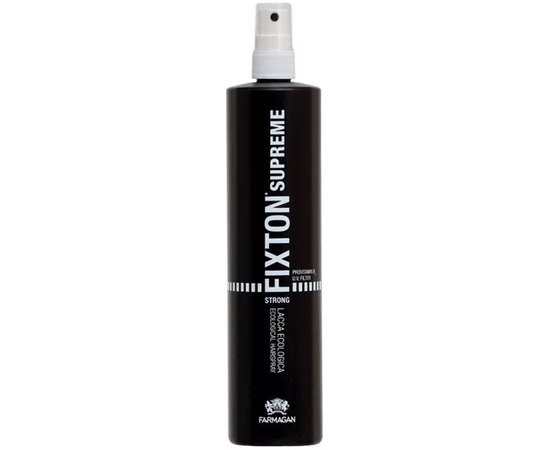 Лак для волос без газа сильной фиксации Farmagan Fixton Supreme Strong Ecological HairSpray, 250 ml