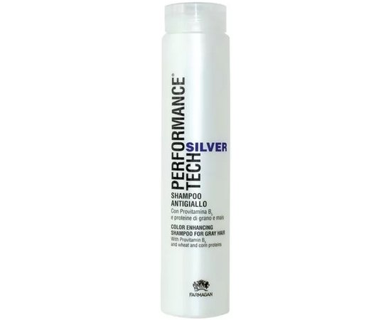 Шампунь против желтизны волос Farmagan Performance Tech Silver Shampoo