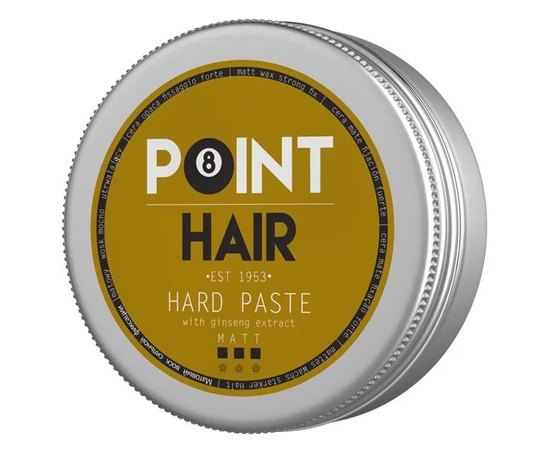 Матова паста сильної фіксації Farmagan Point Barber Hair Hard Paste, 100 ml, фото 