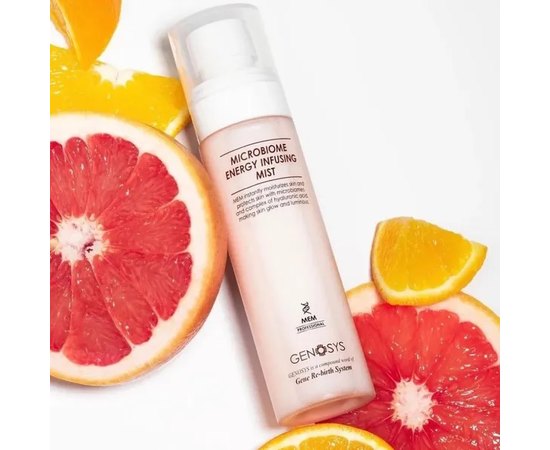 Восстанавливающий спрей – Энергия и защита микробиому Genosys Microbiome Energy Infusing Mist (MEM), 80 ml, изображение 2