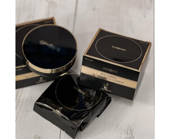 ВВ бальзам-кушон Genosys Skin Caring Blemish Balm Cushion SPF 50+/PA++++, 2 х15 g, фото _ab__is.image_number.default